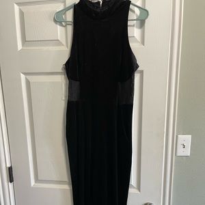 Black Velvet Jumpsuit